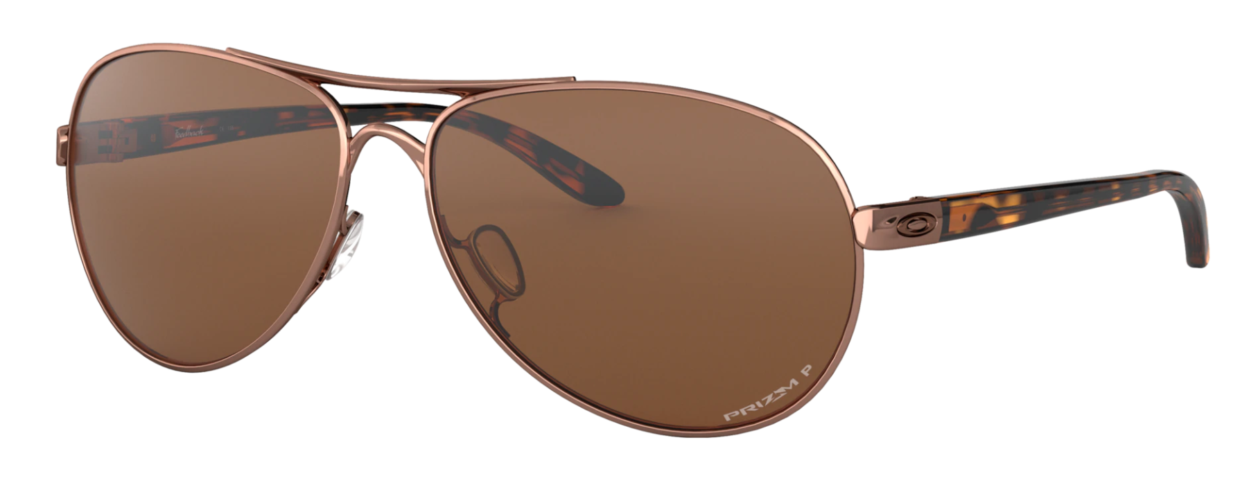 best womens oakley polarized sunglasses featuring the oakley feedback in rose gold with polarized tungsten lenses