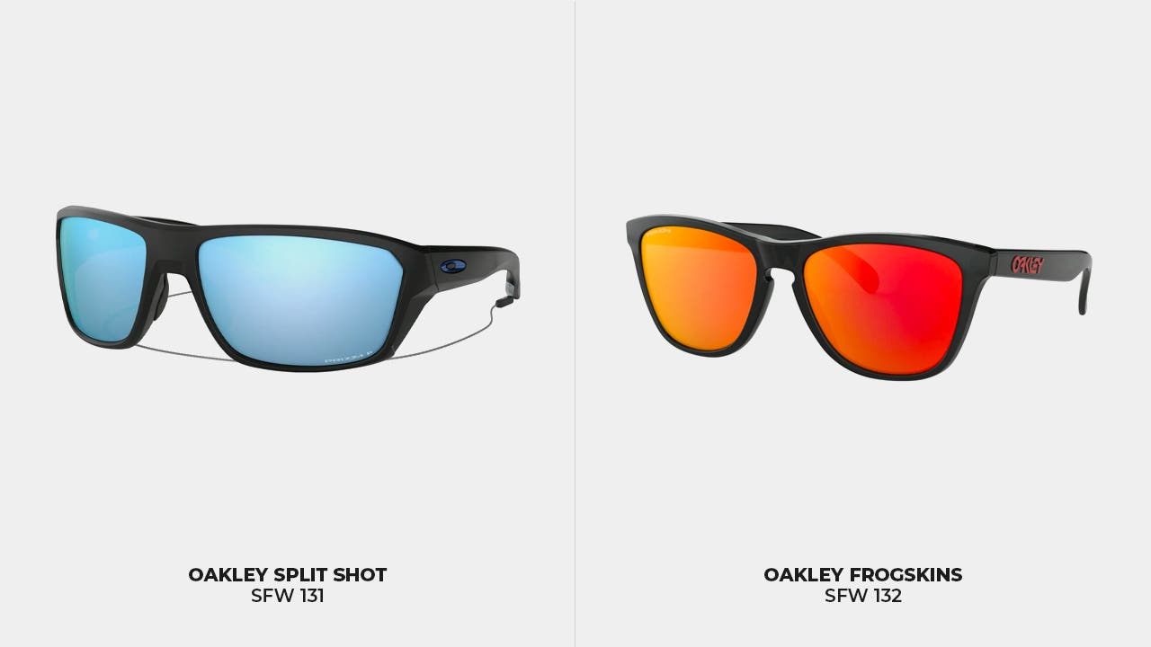 Oakley Size Guide Split Shot Frogskins