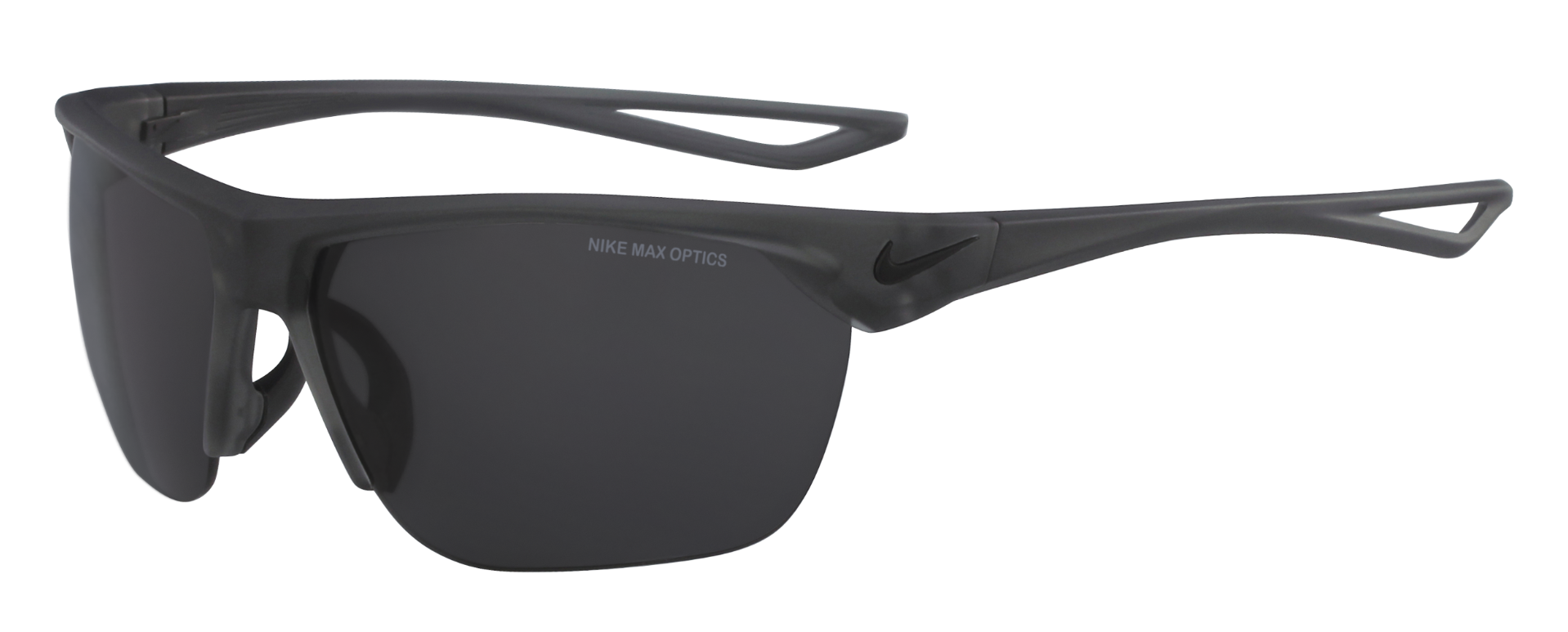 Nike Trainer Small sunglasses in matte anthracite with dark grey lenses.