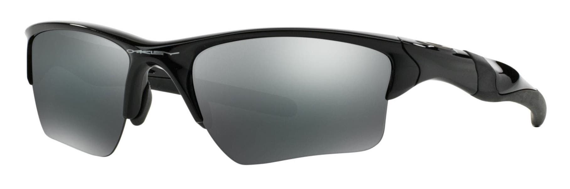 Oakley Half Jacket 2.0 XL sunglasses in black with black iridium lenses. 