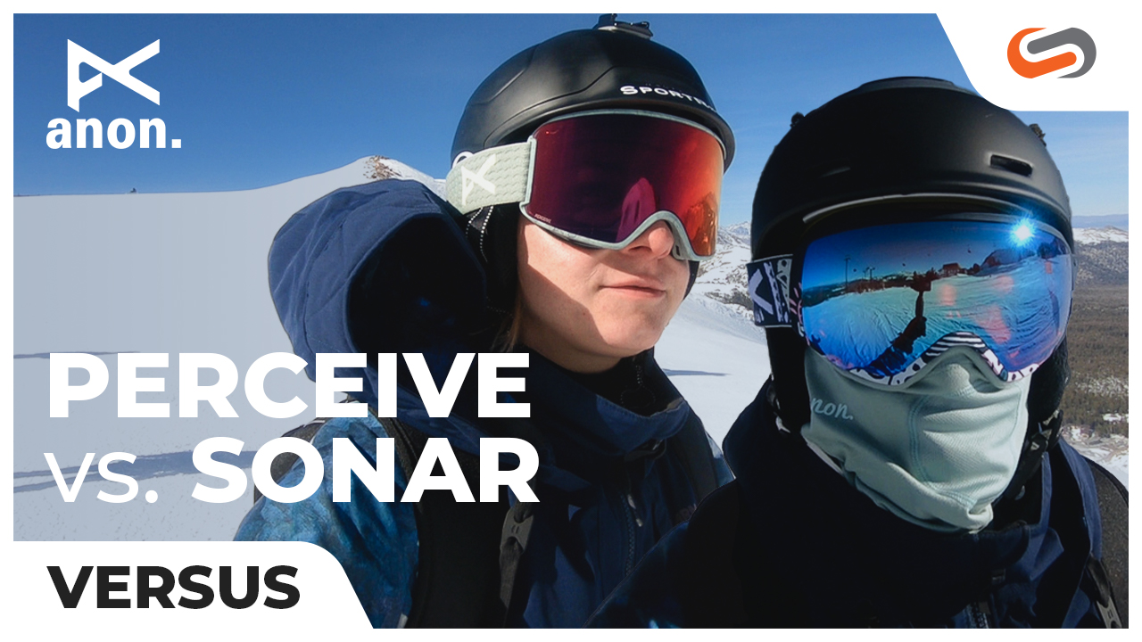 Anon PERCEIVE vs. SONAR Snow Goggle Lenses