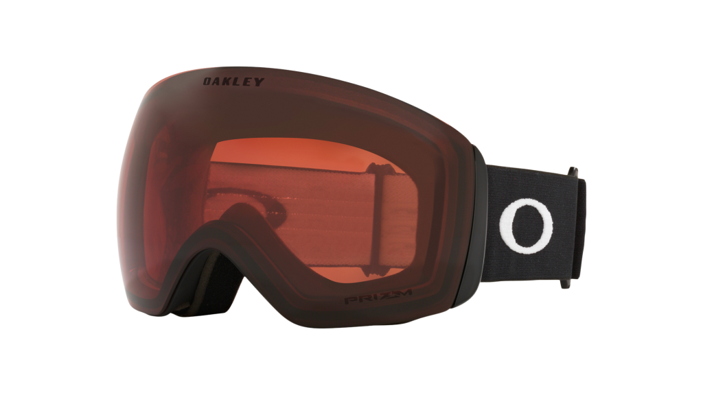 Oakley Flight Deck L in Matte Black with PRIZM Garnet Lens | Prescription Ready