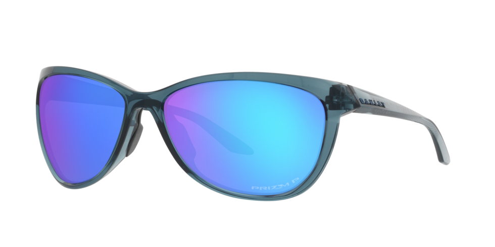 Oakley Pasque in Crystal Black with Prizm Sapphire Polarized