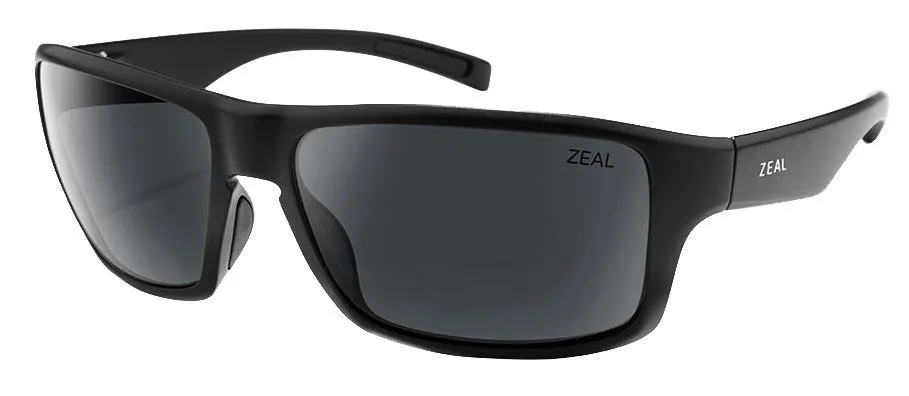 zeal optics incline in black frame with dark gray lenses