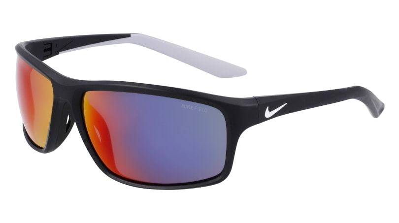 Nike Adrenaline 22 in black frame with blue-red lenses
