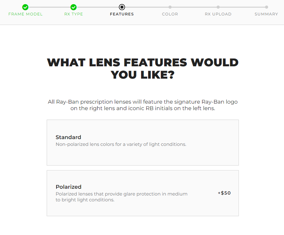 lens features sportrx.com