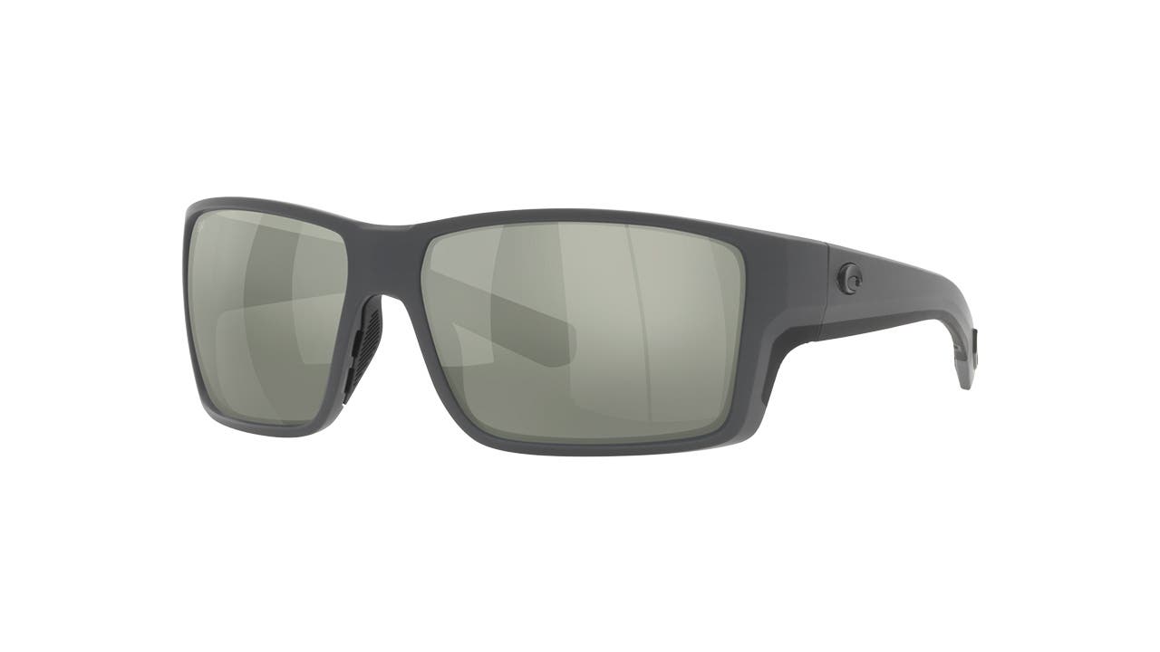 Costa Reefton PRO in Gray with Gray Silver Mirror Costa 580 lenses.