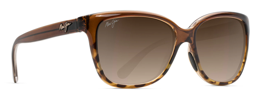 Maui Jim Starfish women's rx sunglasses in tortoise with bronze polarized lenses.