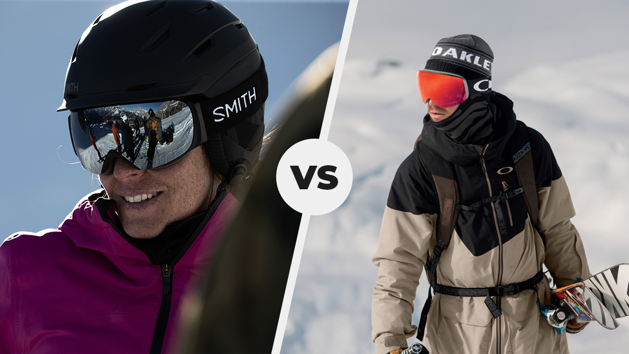 Oakley PRIZM™ vs SMITH ChromaPop™ Snow Goggles