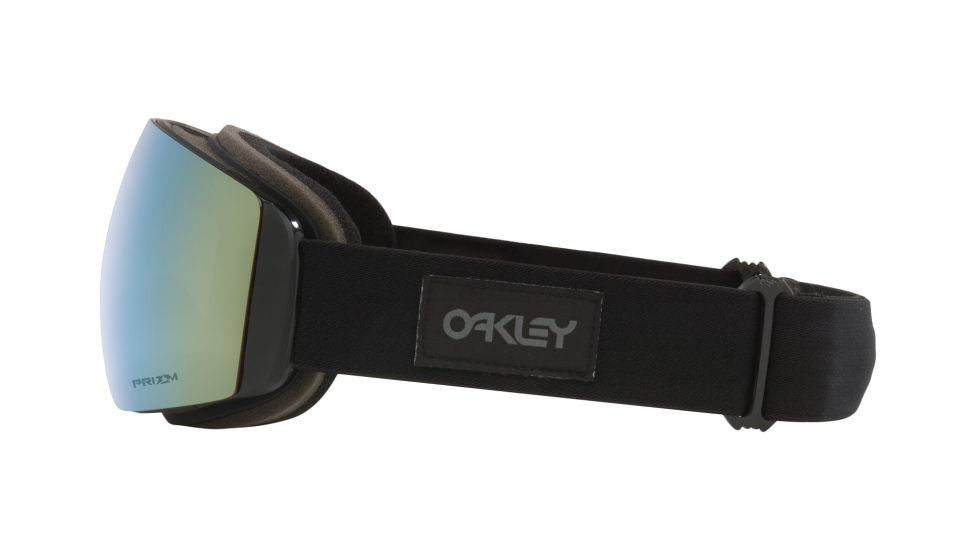 Oakley flight deck m with factory pilot logo limited edition snow goggle side view