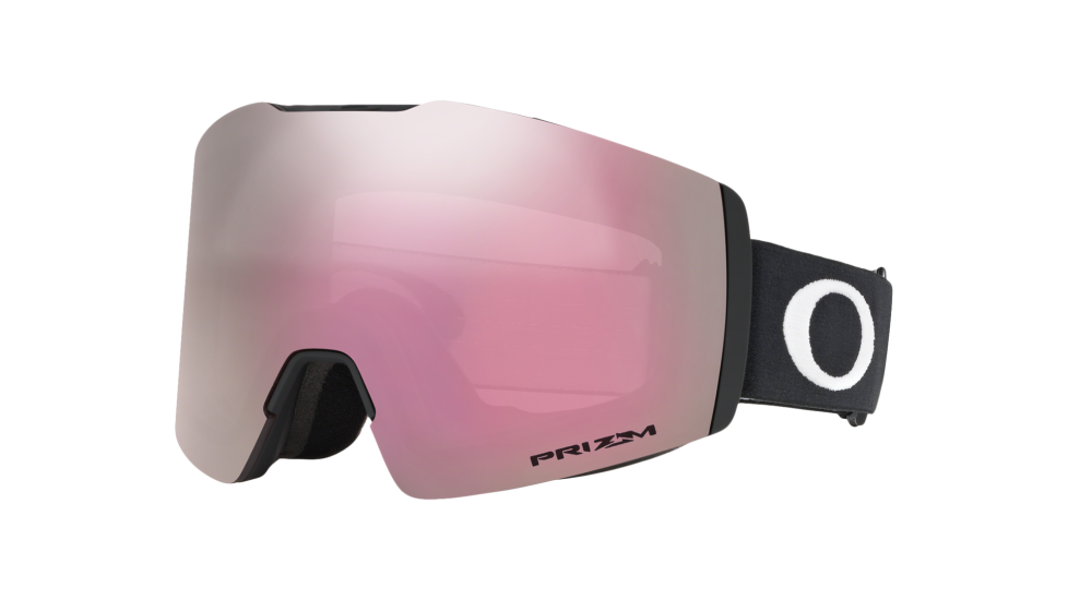 Oakley Fall Line M Ski & Snowboard Goggle in Matte Black with PRIZM HI Pink Lens