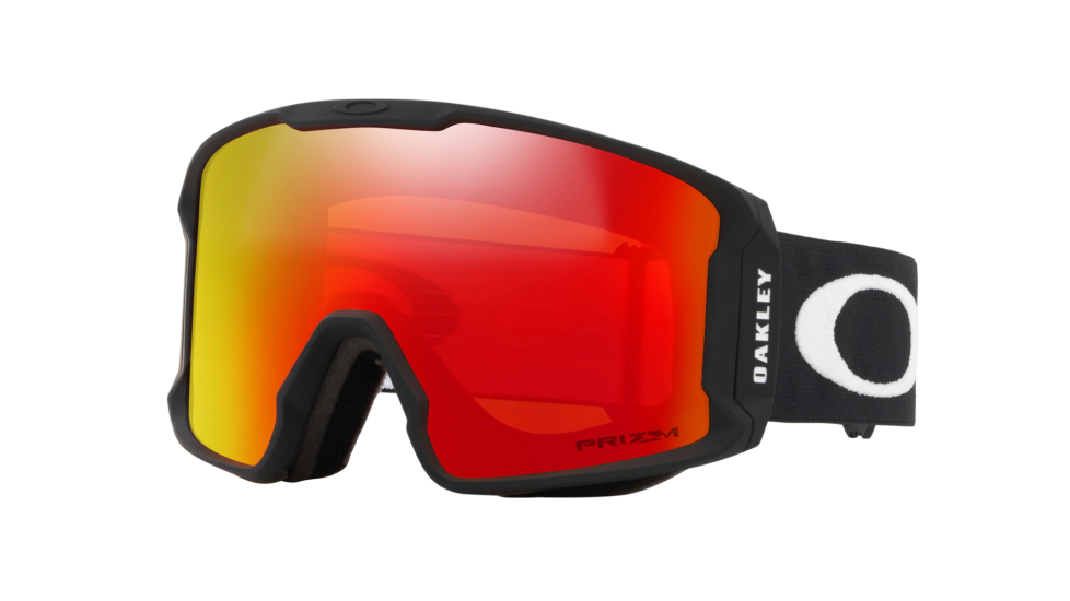 Oakley Line Miner L Ski Goggle in Matte Black with PRIZM Torch Lens