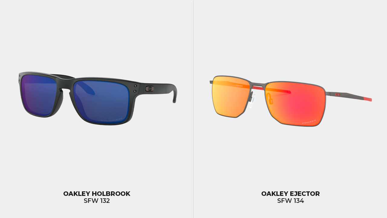 Oakley Holbrook and Oakley Ejector Medium Sized Sunglasses