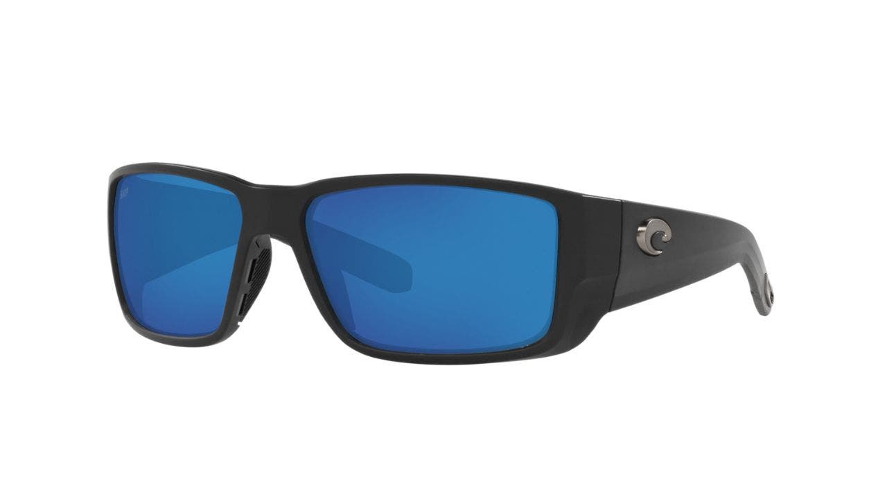 Costa Blackfin PRO in Matte Black with Blue Mirror 580G Lenses