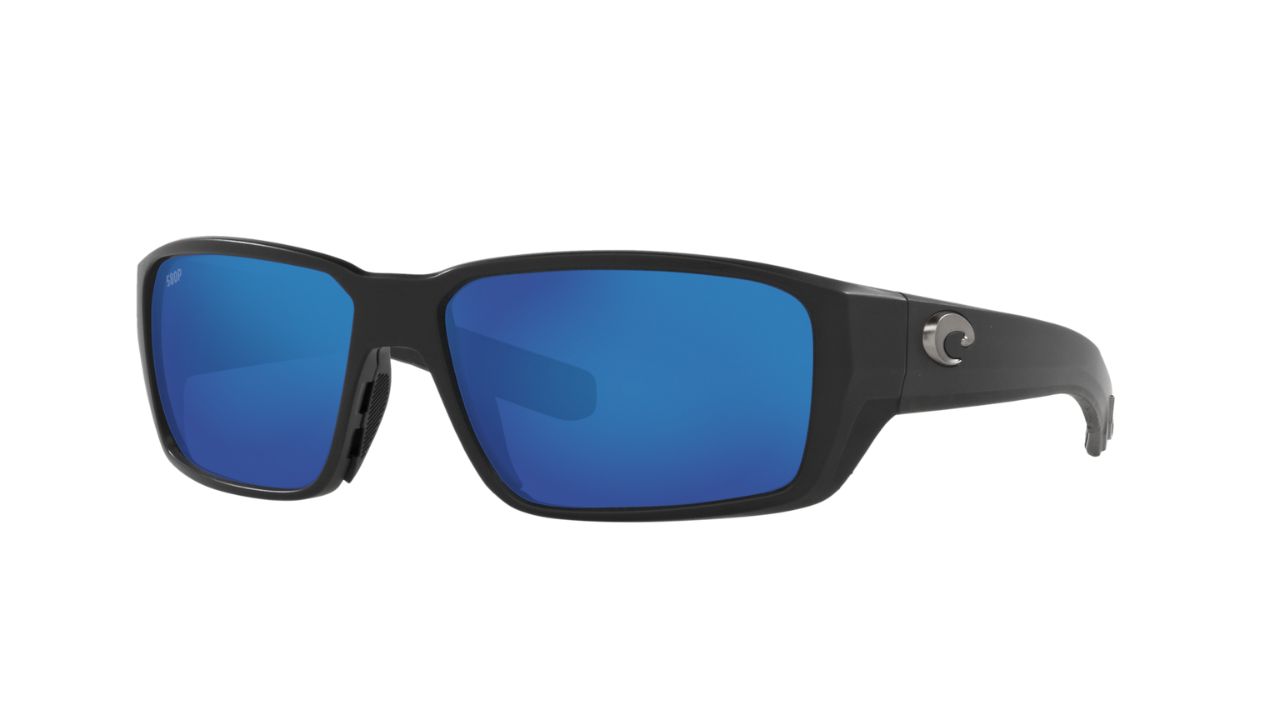 Costa Fantail PRO in Matte Black with Blue Mirror 580G Lenses