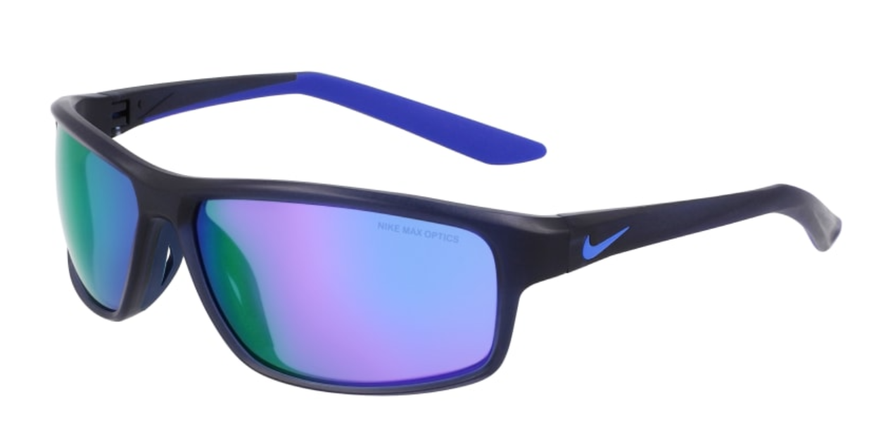 Nike Rabid 22 sunglasses in Matte Obsidian with Violet Mirror Lenses